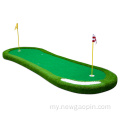 အစိမ်းရောင်ထုတ်ကုန်များတင်ထားသော Outdoor Personal Mini Golf